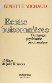 E-book, Écoles buissonnières : Pédagogie, psychiatrie, psychanalyse, Dunod (réédition numérique FeniXX)