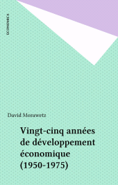 E-book, Vingt-cinq années de développement économique (1950-1975), FeniXX