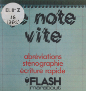 eBook, Je note vite : abréviations, sténographie, écriture rapide, Marabout (réédition numérique FeniXX)