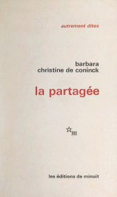eBook, La partagée, Les Éditions de Minuit (réédition numérique FeniXX)