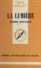 eBook, La lumière, Presses universitaires de France (réédition numérique FeniXX)