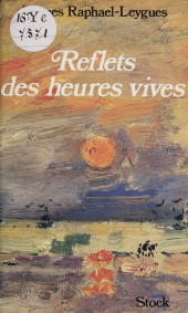 E-book, Reflets des heures vives, Stock (réédition numérique FeniXX)
