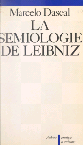 E-book, La sémiologie de Leibniz, Aubier (réédition numérique FeniXX)