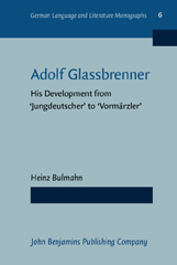 eBook, Adolf Glassbrenner, Bulmahn, Heinz, John Benjamins Publishing Company