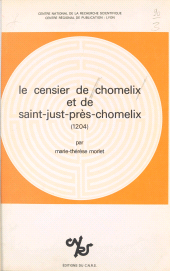 E-book, Le Censier de Chomelix et de Saint-Just-près-Chomelix : 1204, CNRS Éditions (réédition numérique FeniXX)