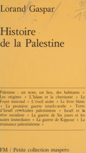 eBook, Histoire de la Palestine : Des origines à 1977, La Découverte (réédition numérique FeniXX)