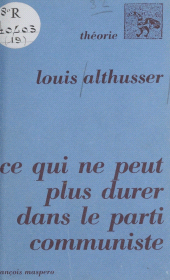 eBook, Ce qui ne peut plus durer dans le Parti communiste, La Découverte (réédition numérique FeniXX)