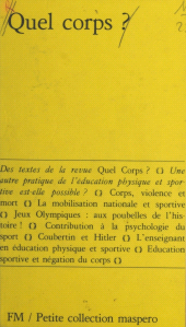 eBook, Quel corps ?, La Découverte (réédition numérique FeniXX)