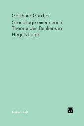 E-book, Grundzüge einer neuen Theorie des Denkens in Hegels Logik, Felix Meiner Verlag