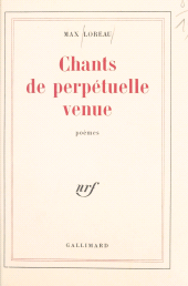 E-book, Chants de perpétuelle venue, Gallimard (réédition numérique FeniXX)