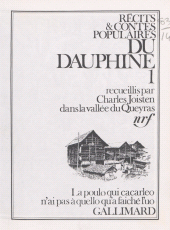 E-book, Récits et contes populaires du Dauphiné (1) : Recueillis par Charles Joisten dans la vallée du Queyras, Gallimard (réédition numérique FeniXX)