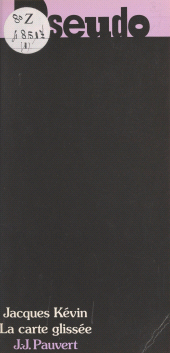 eBook, La carte glissée, Pauvert (réédition numérique FeniXX)