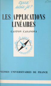 E-book, Les applications linéaires, Presses universitaires de France (réédition numérique FeniXX)