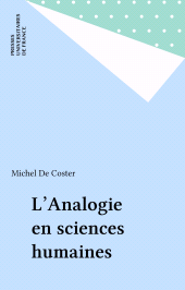 E-book, L'Analogie en sciences humaines, Presses universitaires de France (réédition numérique FeniXX)