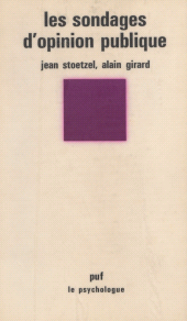 E-book, Les Sondages d'opinion publique, Presses universitaires de France (réédition numérique FeniXX)