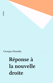 E-book, Réponse à la nouvelle droite, Stock (réédition numérique FeniXX)