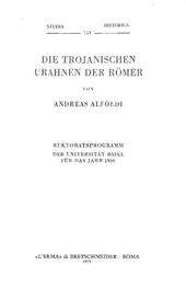 E-book, Die trojanischen Urahnen der Römer, Alföldi, Andreas, "L'Erma" di Bretschneider