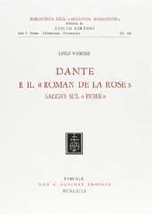 E-book, Dante e il Roman de la rose : saggio sul Fiore, L.S. Olschki