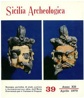 Heft, Sicilia archeologica : XII, 39, 1979, "L'Erma" di Bretschneider