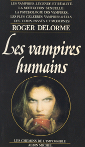 E-book, Les vampires humains, Albin Michel (réédition numérique FeniXX)