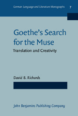 E-book, Goethe's Search for the Muse, Richards, David B., John Benjamins Publishing Company