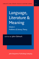 E-book, Language, Literature & Meaning, John Benjamins Publishing Company