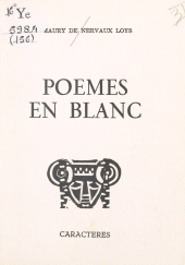 eBook, Poèmes en blanc, Caractères (réédition numérique FeniXX)