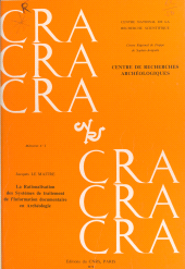 eBook, La rationalisation des systèmes de traitement de l'information documentaire en archéologie, CNRS Éditions (réédition numérique FeniXX)