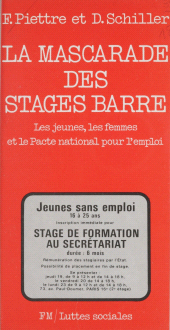 eBook, La mascarade des stages Barre : Les jeunes, les femmes et le Pacte national pour l'emploi, La Découverte (réédition numérique FeniXX)