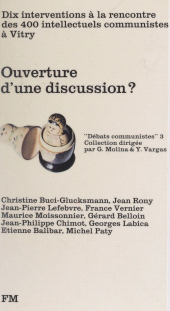 eBook, Ouverture d'une discussion ?, La Découverte (réédition numérique FeniXX)