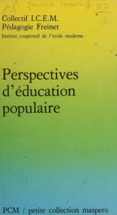 eBook, Perspectives d'éducation populaire, La Découverte (réédition numérique FeniXX)