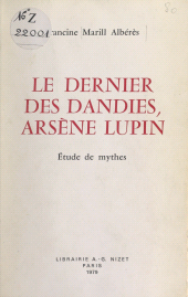 E-book, Le dernier des dandies, Arsène Lupin : Étude de mythes, FeniXX