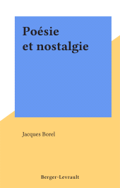 E-book, Poésie et nostalgie, FeniXX