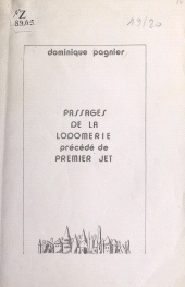 E-book, Passages de la Lodomérie : Précédé de Premier jet, FeniXX
