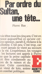E-book, Par ordre du sultan, une tête, Hachette (réédition numérique FeniXX)