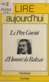 E-book, Le Père Goriot, d'Honoré de Balzac, Hachette (réédition numérique FeniXX)