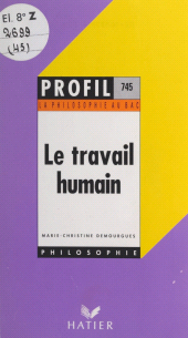 E-book, Le travail humain, Hatier (réédition numérique FeniXX)