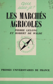 E-book, Les Marchés agricoles, Presses universitaires de France (réédition numérique FeniXX)