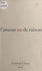 E-book, D'amour ou de raison, Seuil (réédition numérique FeniXX)