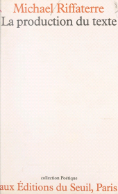 E-book, La production du texte, Seuil (réédition numérique FeniXX)