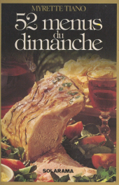 E-book, 52 menus du dimanche, Solar (réédition numérique FeniXX)