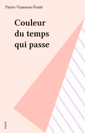 E-book, Couleur du temps qui passe, Stock (réédition numérique FeniXX)