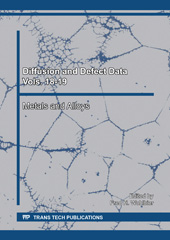 eBook, Diffusion and Defect Data, Trans Tech Publications Ltd