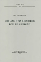 E-book, Liber Alcuni contra haeresim Felicis : edition with an Introduction, Biblioteca apostolica vaticana