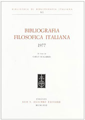 E-book, Bibliografia filosofica italiana : 1977, L. Olschki