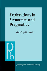 eBook, Explorations in Semantics and Pragmatics, John Benjamins Publishing Company