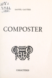 E-book, Composter, Caractères (réédition numérique FeniXX)