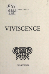 E-book, Viviscence, Caractères (réédition numérique FeniXX)