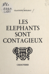 E-book, Les éléphants sont contagieux, Caractères (réédition numérique FeniXX)