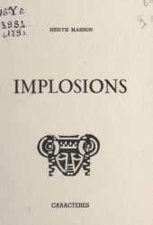 E-book, Implosions, Caractères (réédition numérique FeniXX)